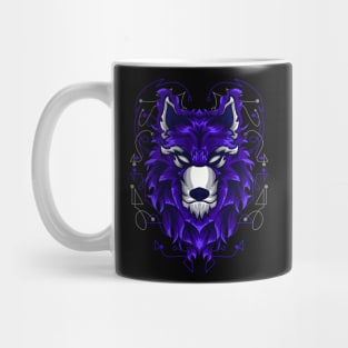 wolf head Mug